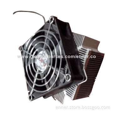 Best CPU Cooler with 92 x 92 x 25mm Fan Size and Ball Bearing Type, Intel LGA1366, Made of AL6063/C1